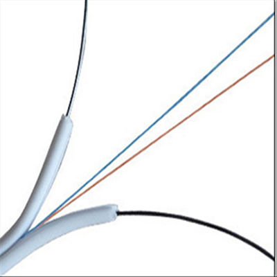 Black FTTH Drop Fiber Optic Cable 1km 6 Core Multimode