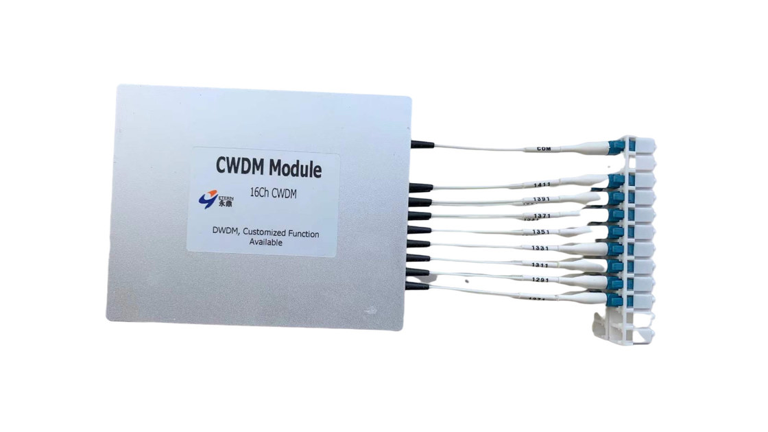 1271nm 4/8 Channel Demultiplexer High Isolation Thin Film Filter Compact CWDM