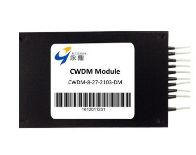 8 Channels 3 Port Cwdm Module For Wdm Transmission